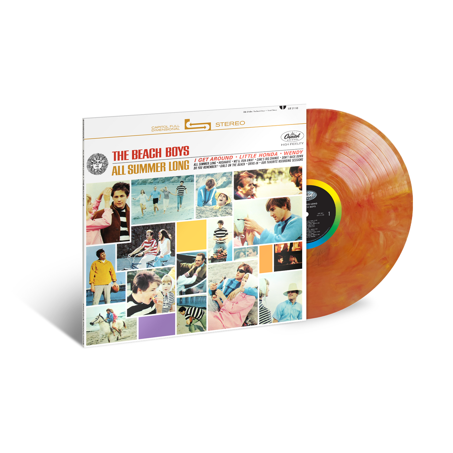 All Summer Long: Limited 'Sunrise' Vinyl LP { vinyl }