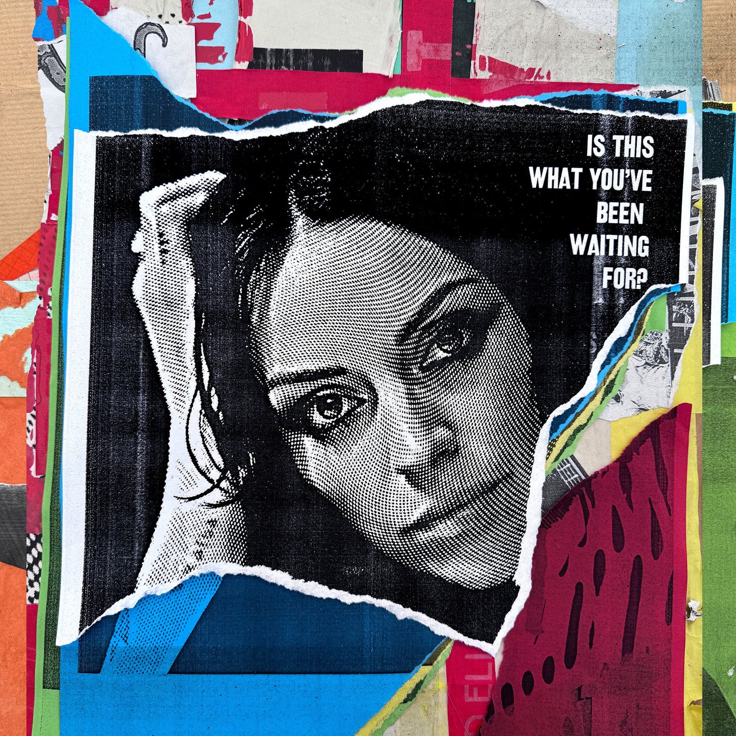 Is This What You've Been Waiting For? Signed Print { vinyl }