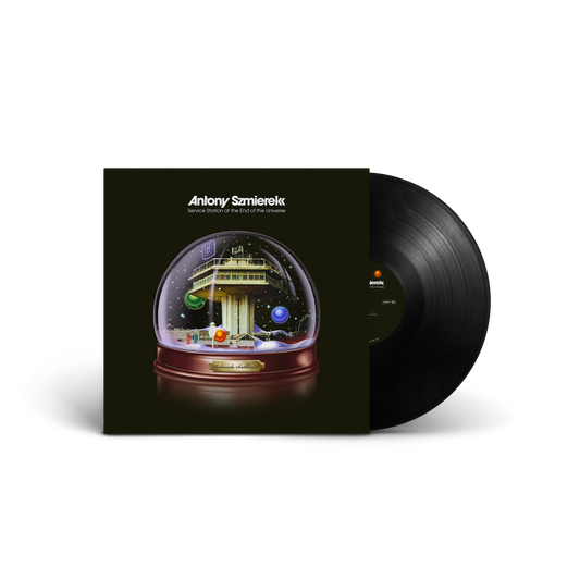 Service Station At The End Of The Universe: Black Vinyl LP + Signed Art Card { vinyl }