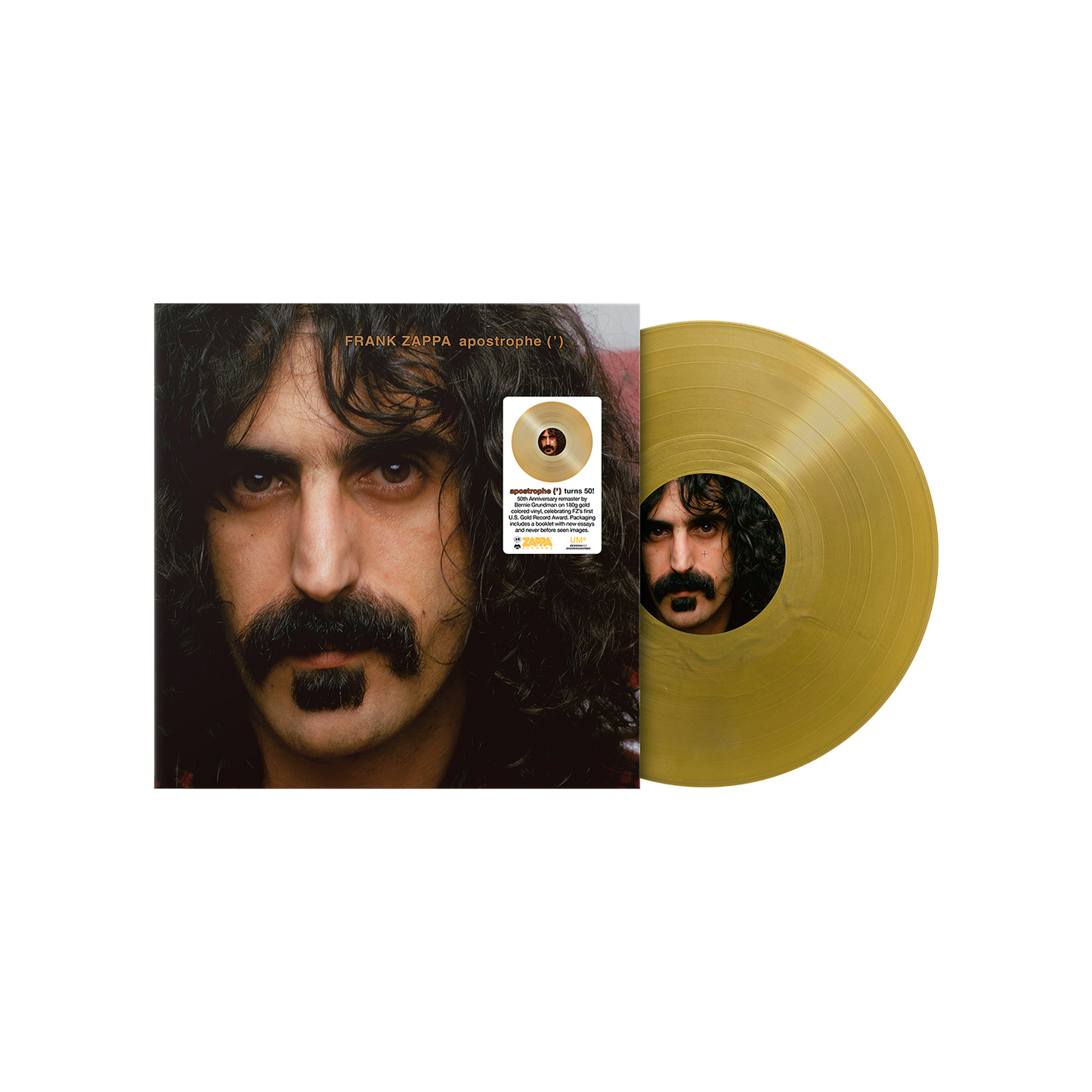 Apostrophe (') - 50th Anniversary Edition: Gold Nugget Vinyl LP { vinyl }