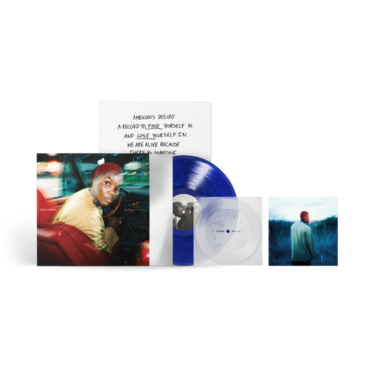 Ambiguous Desire: Marble Blue Vinyl LP & Exclusive Clear 7" Flexi Disc & Signed Print { vinyl }