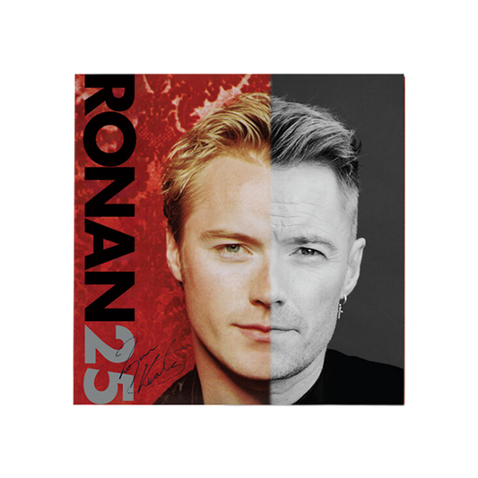 Ronan25 Signed Art Card { vinyl }