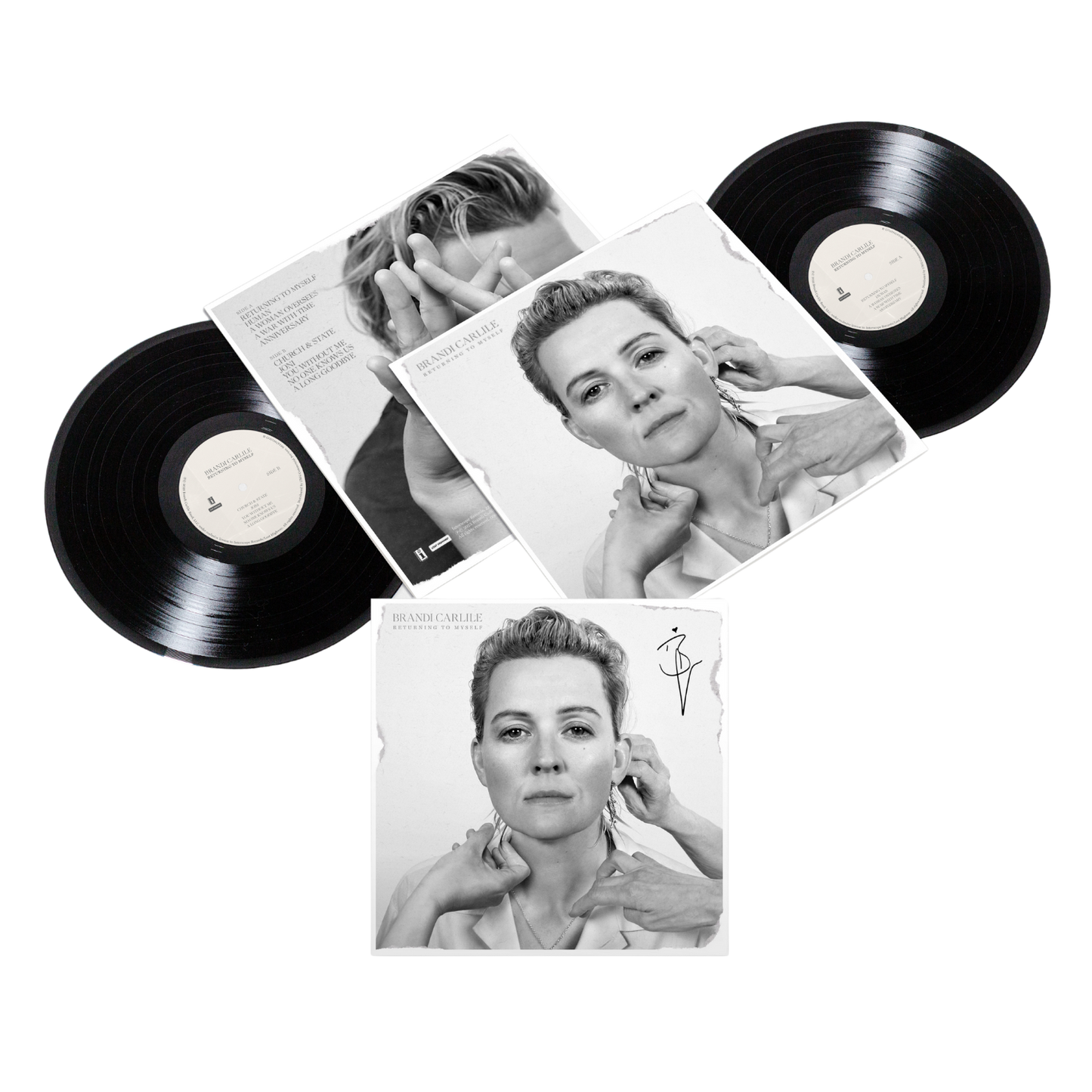 Returning to Myself - Vinyl + Signed Art Card { vinyl }
