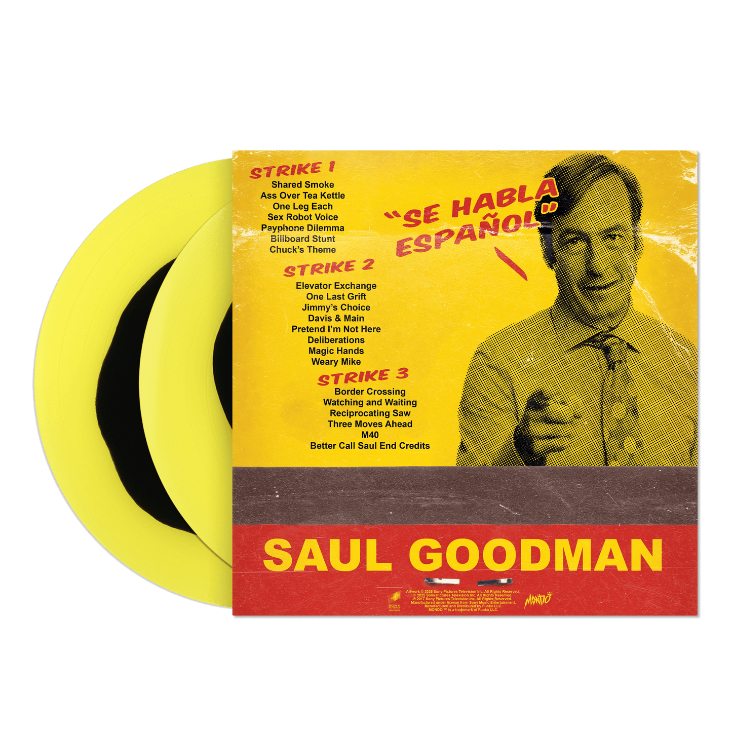 Better Call Saul - Vol 1 (10th Anniversary Edition) 2 Colored Vinyl LP { vinyl }