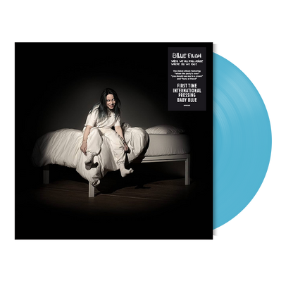 WHEN WE ALL FALL ASLEEP, WHERE DO WE GO? [first INTL pressing in baby blue] { vinyl }