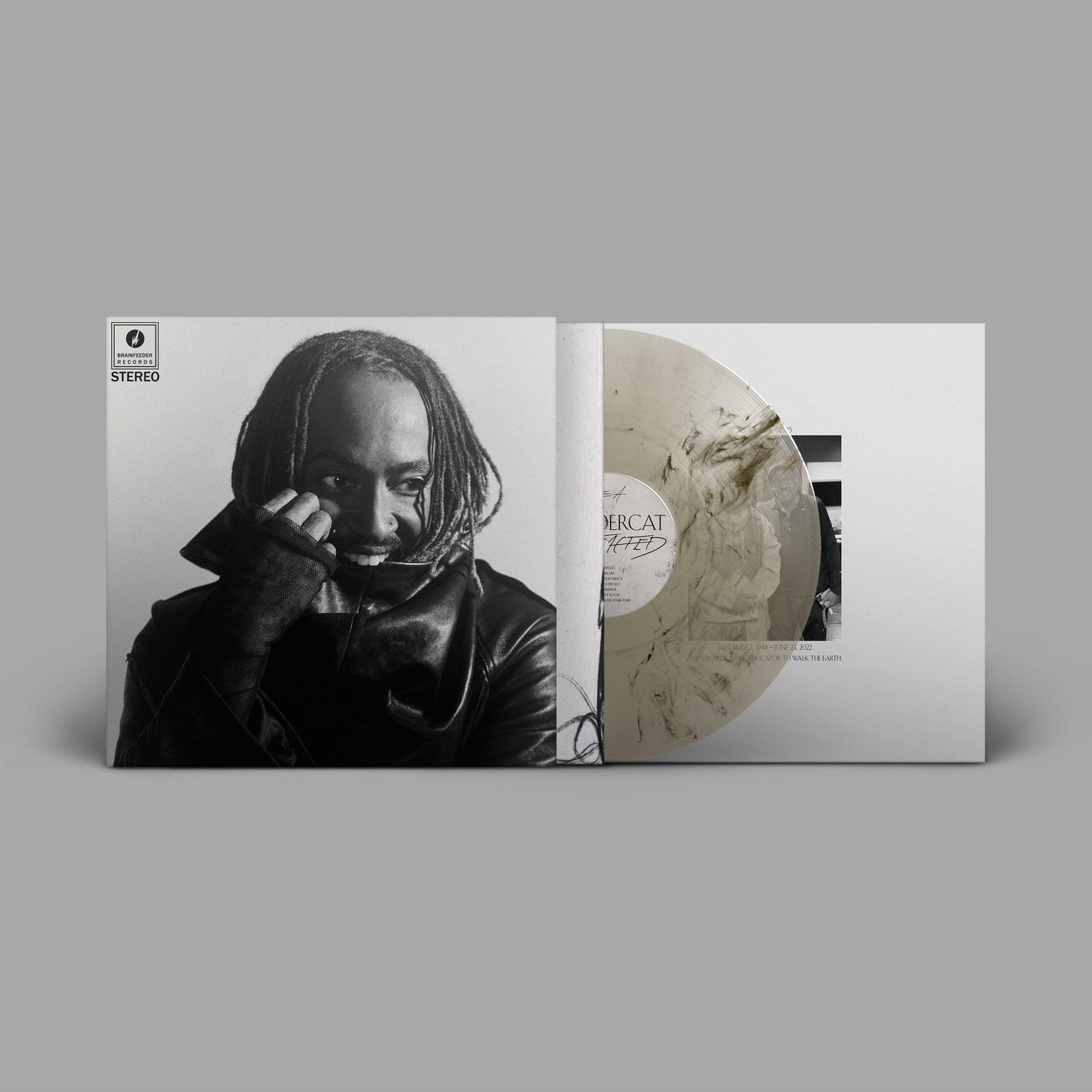 Distracted: Clear/Black marbled Smoke Effect Vinyl LP { vinyl }