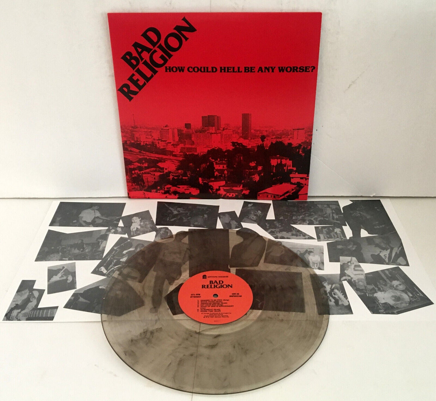 Bad Religion - How Could Hell Be Any Worse? (40th Anniversary) [Clear/Black Smoke] { vinyl }