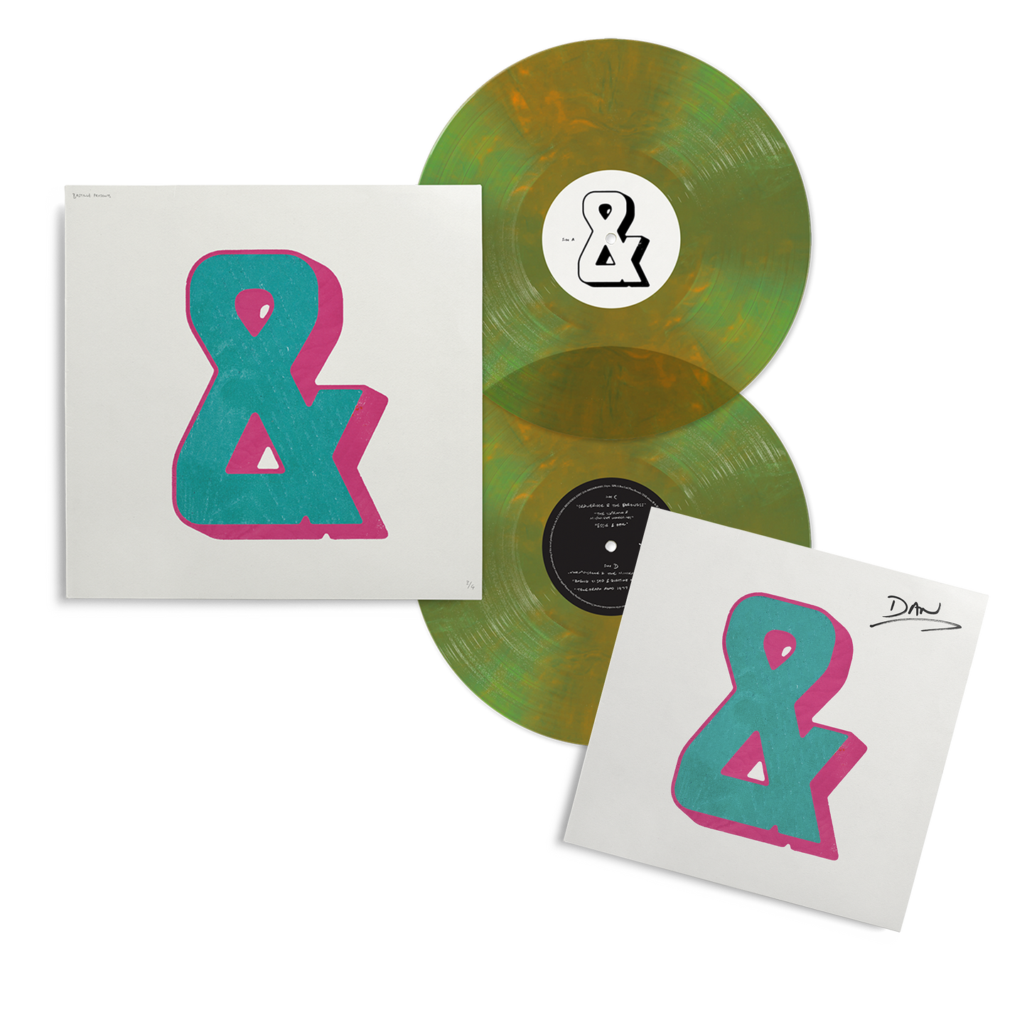 &: Exclusive Recycled Colour Vinyl 2LP + Signed Art Card { vinyl }