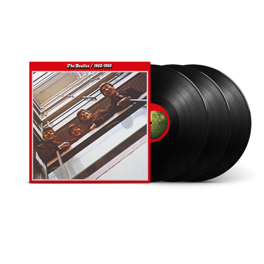 The Beatles 1962–1966 (2023 Edition) : 3LP Red Album (Black Vinyl) { vinyl }