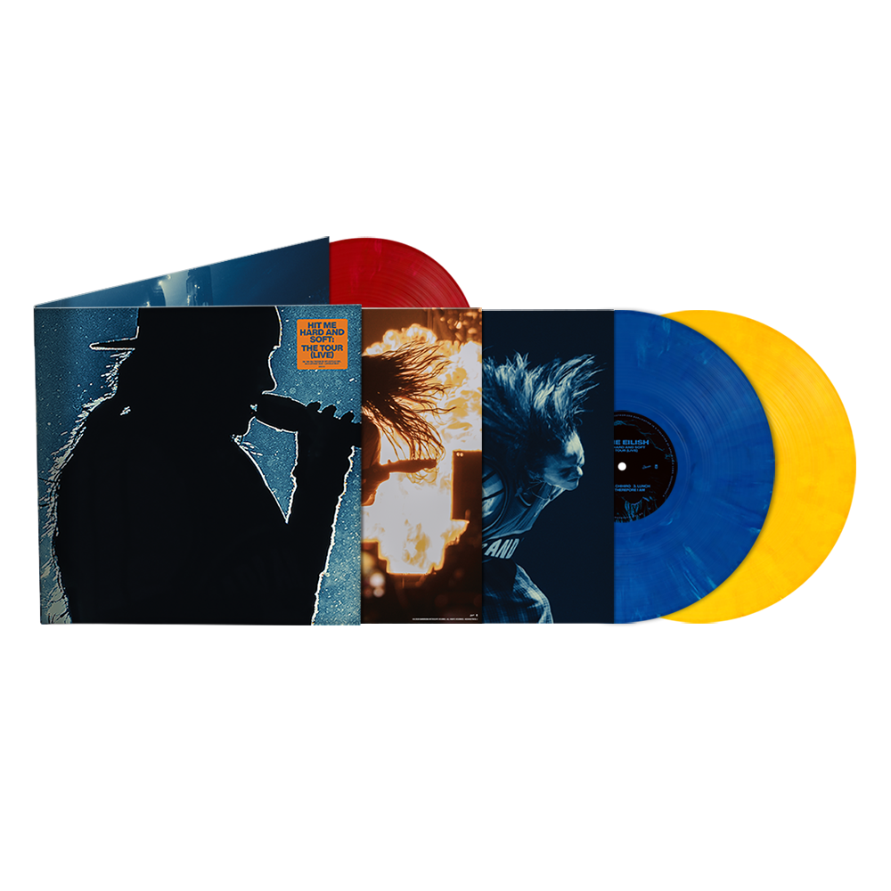 HIT ME HARD AND SOFT: THE TOUR (LIVE) VINYL { vinyl }