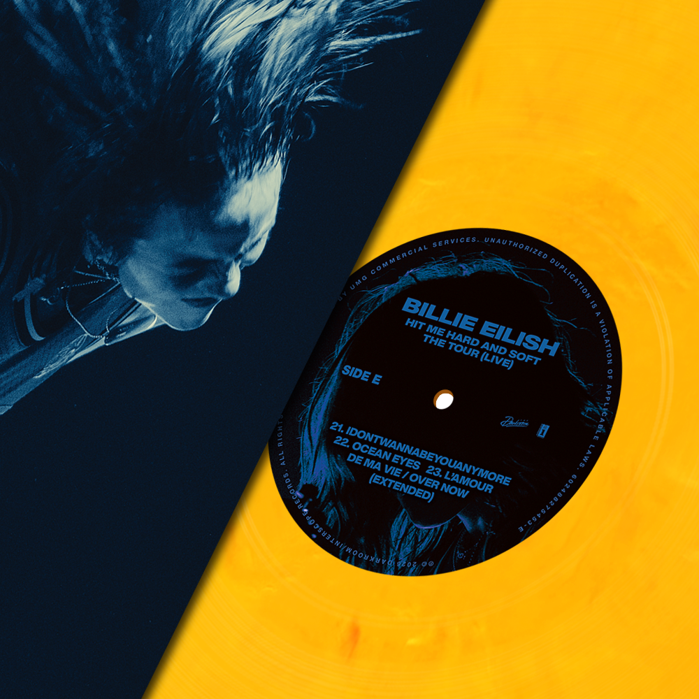 HIT ME HARD AND SOFT: THE TOUR (LIVE) VINYL { vinyl }
