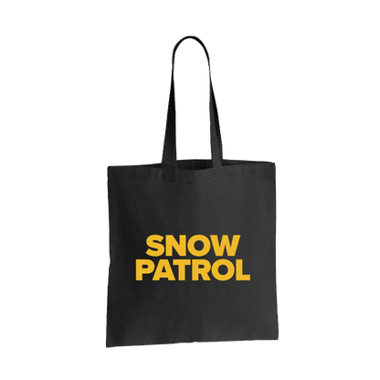 Black Snow Patrol Tote { vinyl }