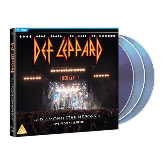 Diamond Star Heroes - Live From Sheffield: Blu-ray + 2CD { vinyl }