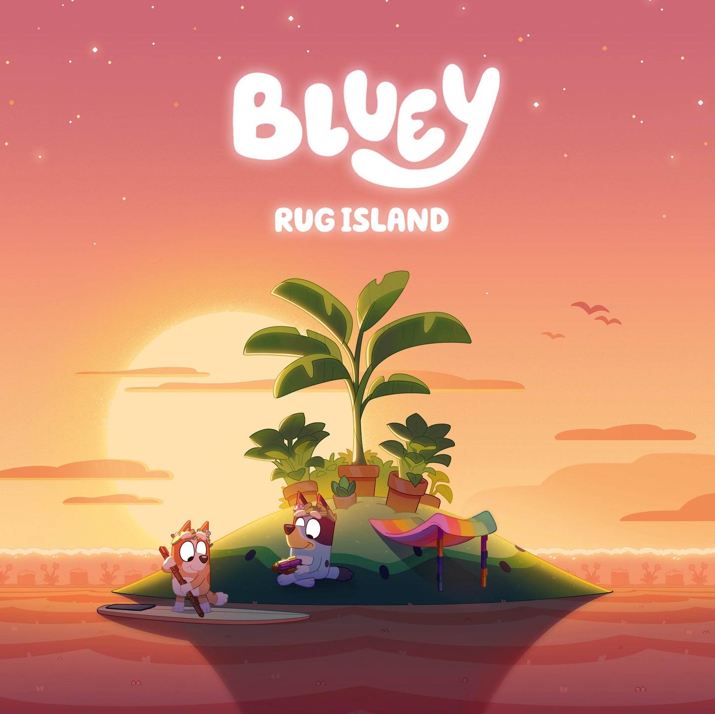 Bluey - Rug Island: Sunset Orange Vinyl LP { vinyl }