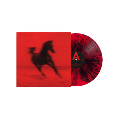 BUCK: Limited Red with Black Splatter Vinyl LP + Signed Art Card { vinyl }