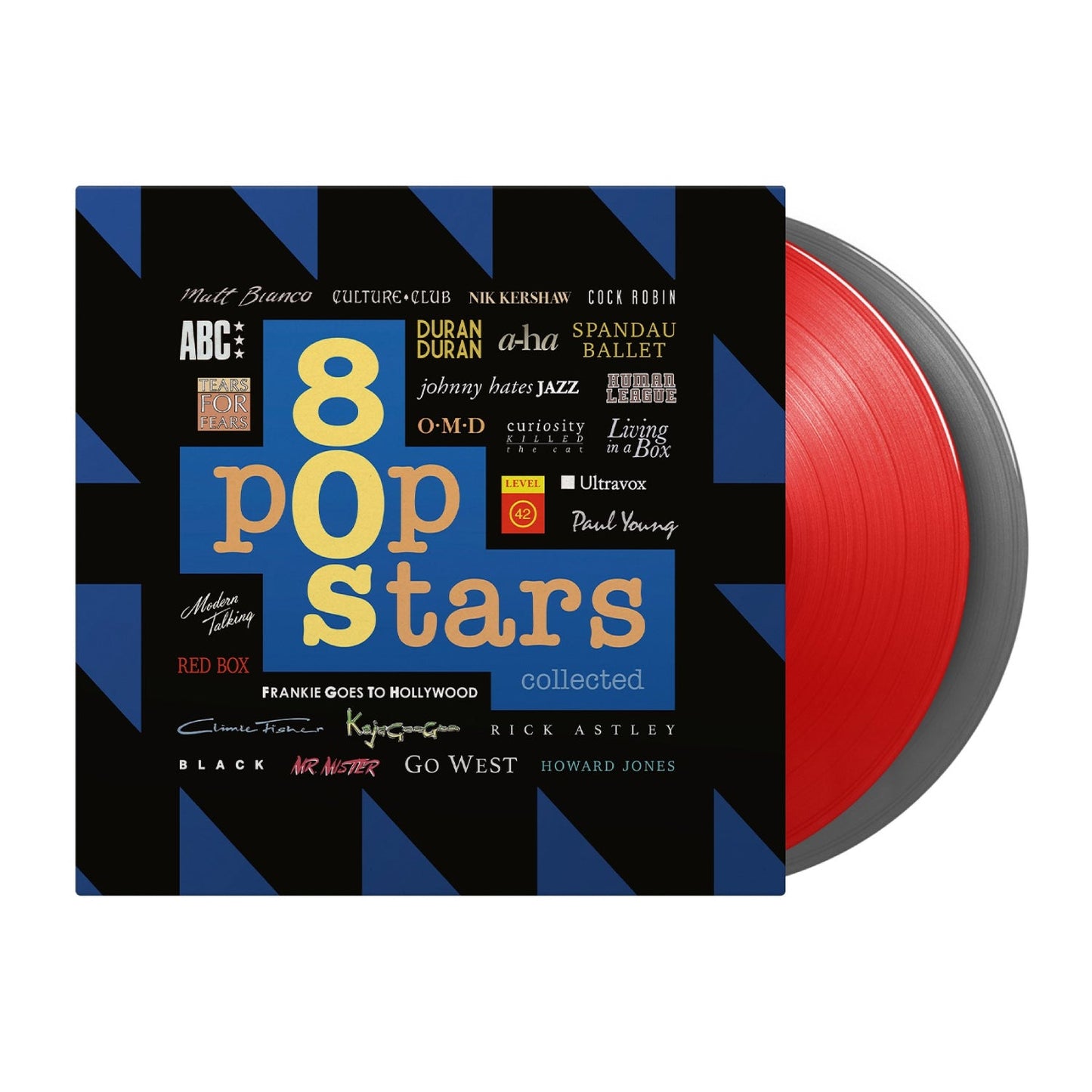 80s Pop Stars Collected: Limited Red & Silver Vinyl 2LP { vinyl }
