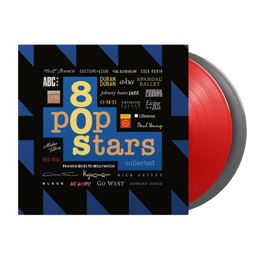 80s Pop Stars Collected: Limited Red & Silver Vinyl 2LP { vinyl }