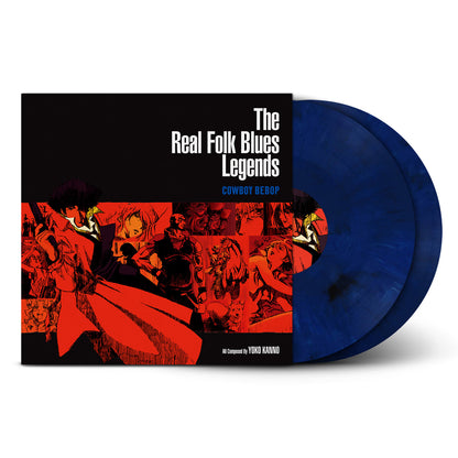 COWBOY BEBOP - The Real Folk Blues Legends: Dark Blue Marbled Vinyl 2LP { vinyl }