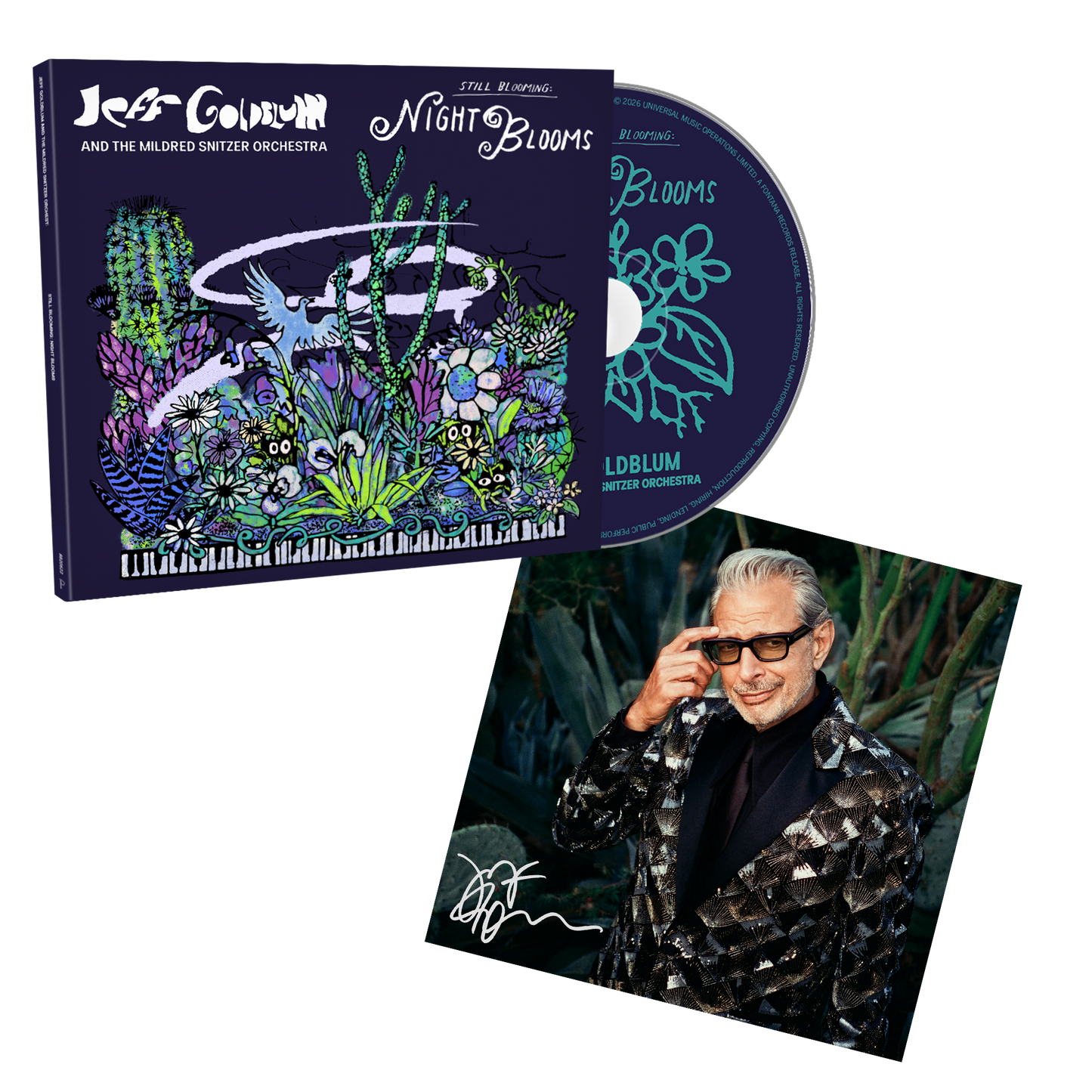 Night Blooms - CD (Signed) { vinyl }