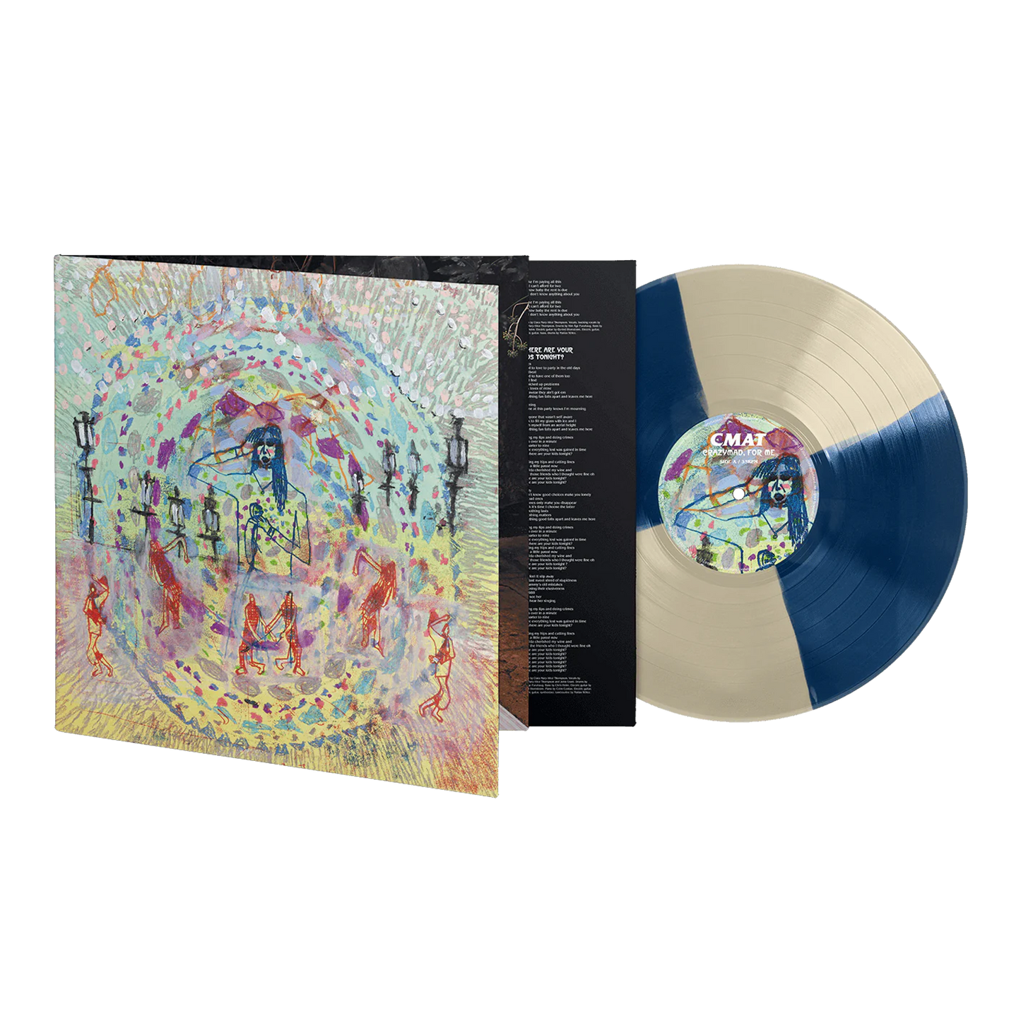 Crazymad, For Me: Limited Transparent Dark Blue + Cream Vinyl LP { vinyl }