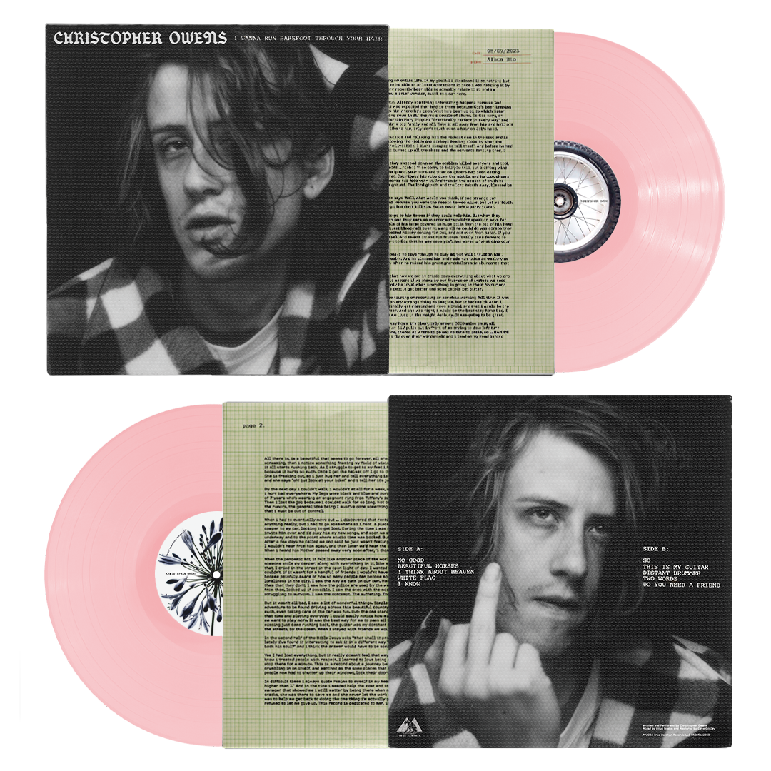I Wanna Run Barefoot Through Your Hair: Baby Pink Vinyl LP { vinyl }