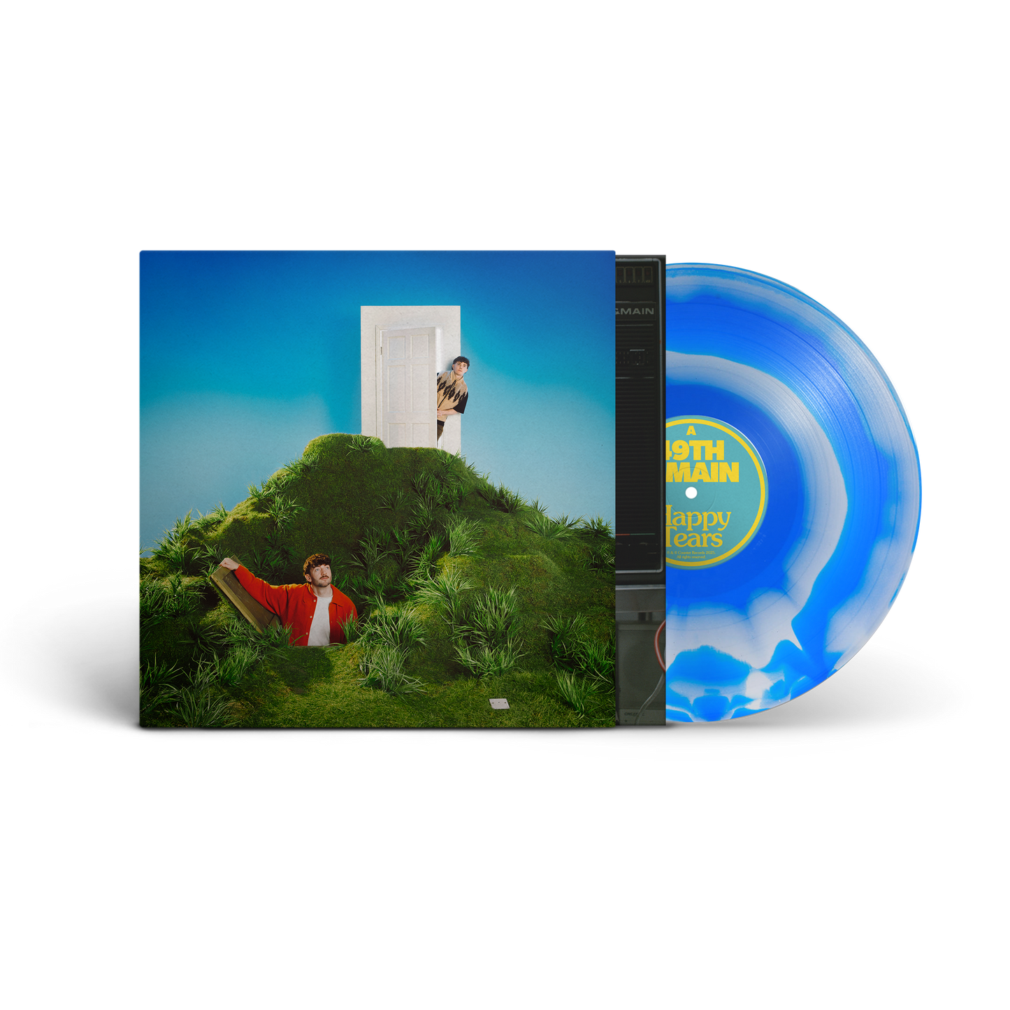 Happy Tears: Signed ‘Glenmalure Blue’ Inkspot Colour Vinyl LP { vinyl }