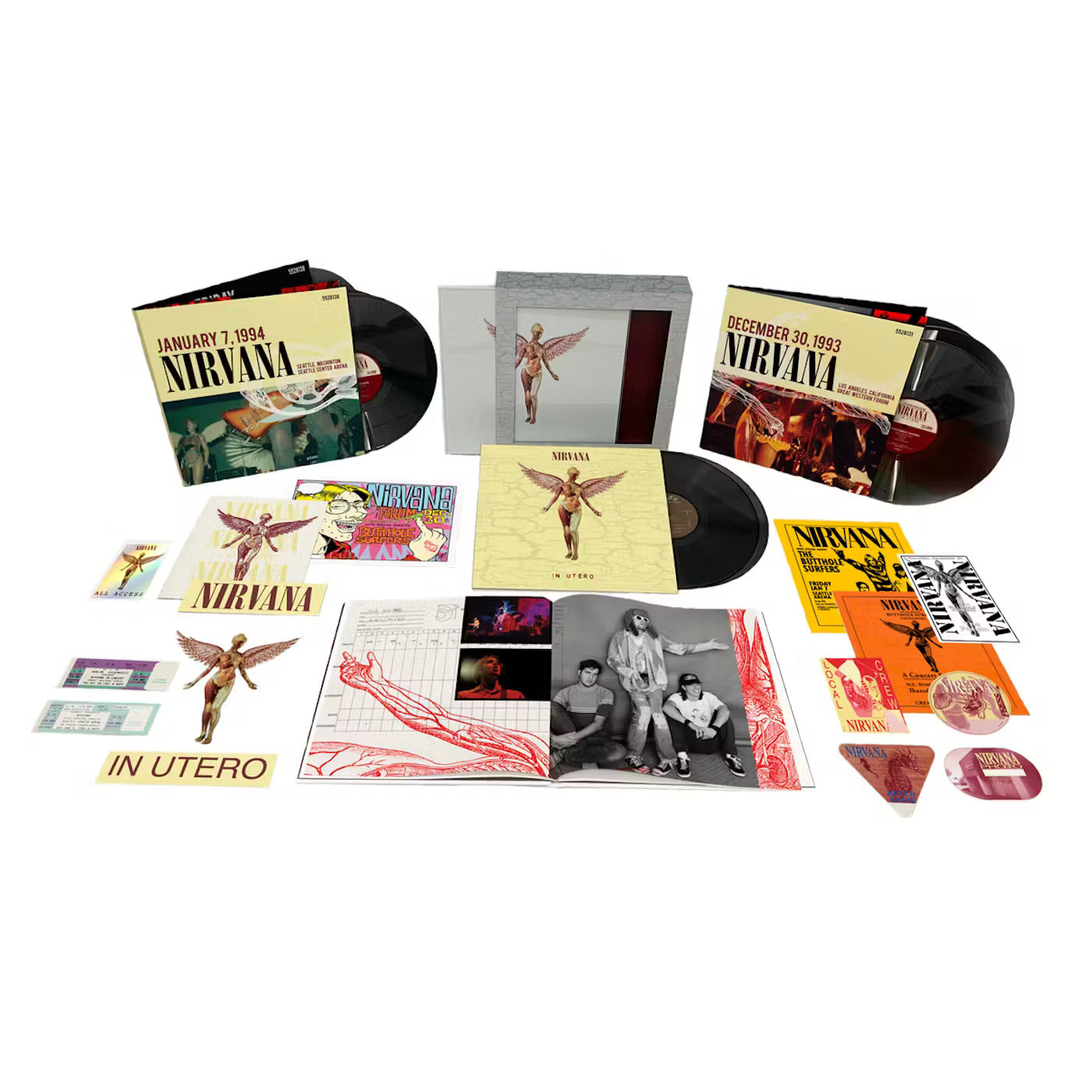 Nirvana - In Utero (30th Anniversary) [Super Deluxe Edition 8 LP Boxset] { vinyl }