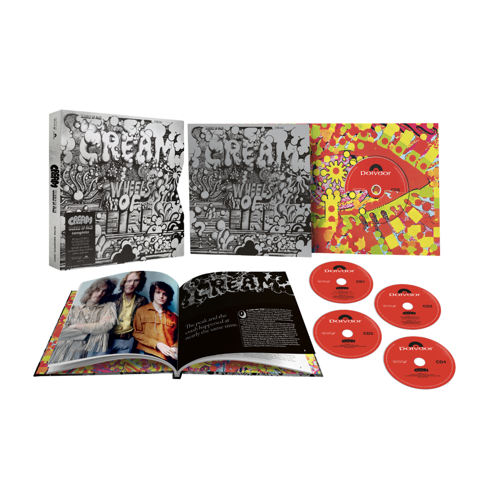 Wheels of Fire (Super Deluxe Edition): 5CD Box Set { vinyl }