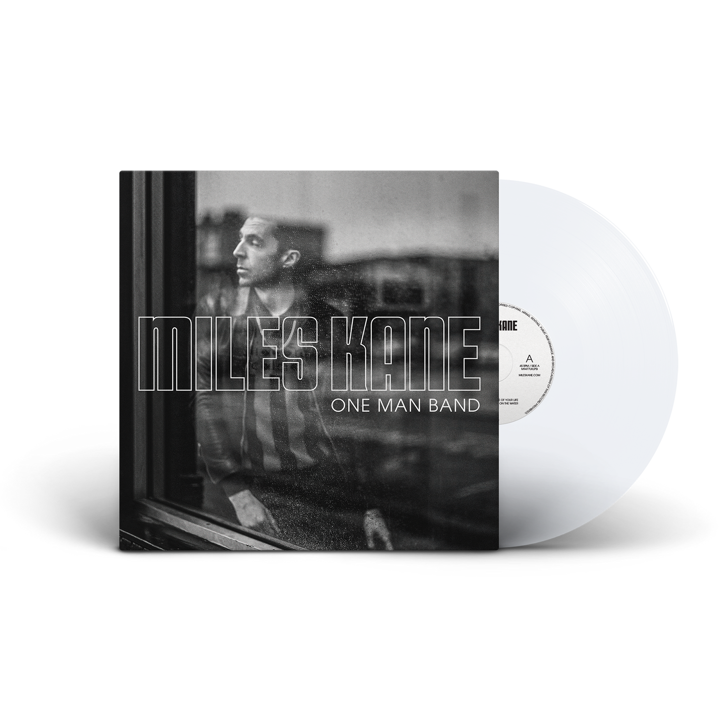 One Man Band: Transparent Clear Vinyl LP { vinyl }