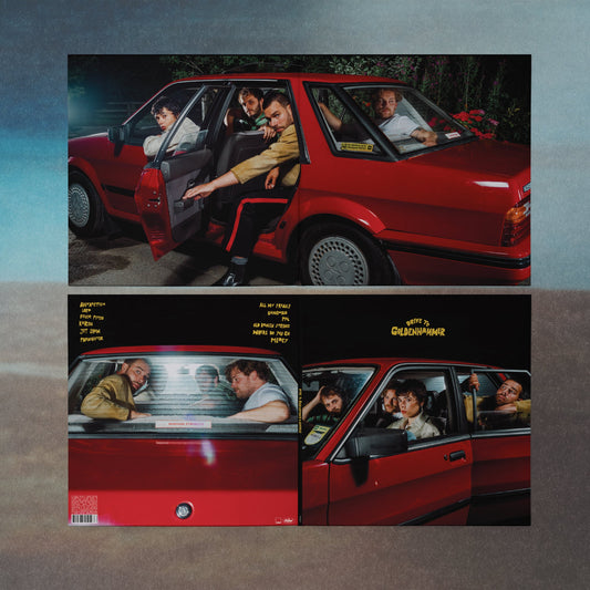 Drive To Goldenhammer "Red Car” Store Exclusive Edition Gatefold Vinyl { vinyl }