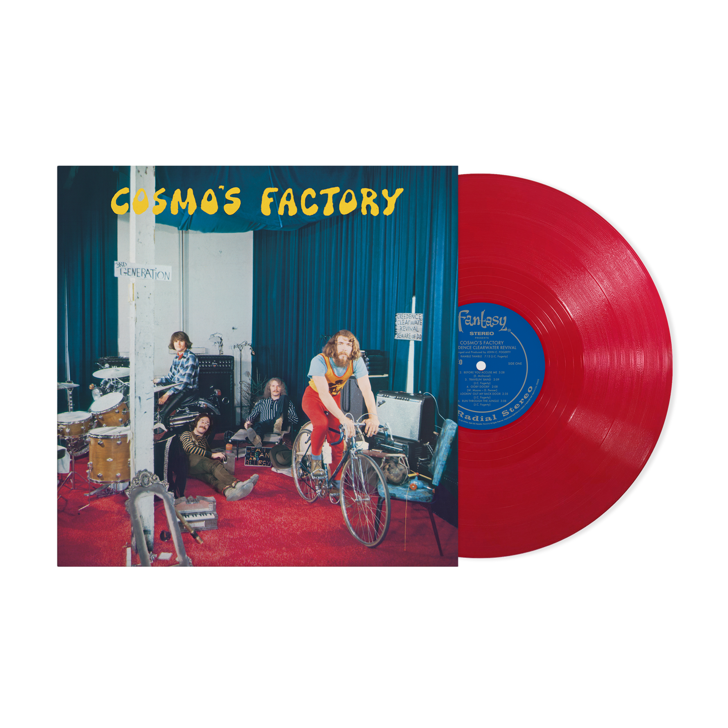 Cosmo's Factory: Limited Edition Opaque Apple Red VInyl LP { vinyl }