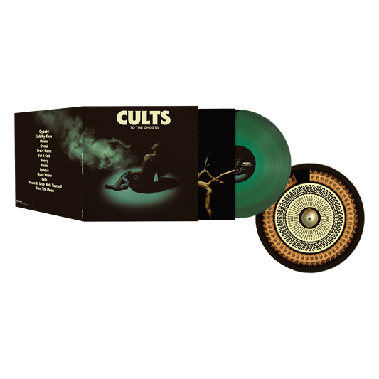 To The Ghosts: Limited Green LP & Signed Zoetrope Slipmat { vinyl }