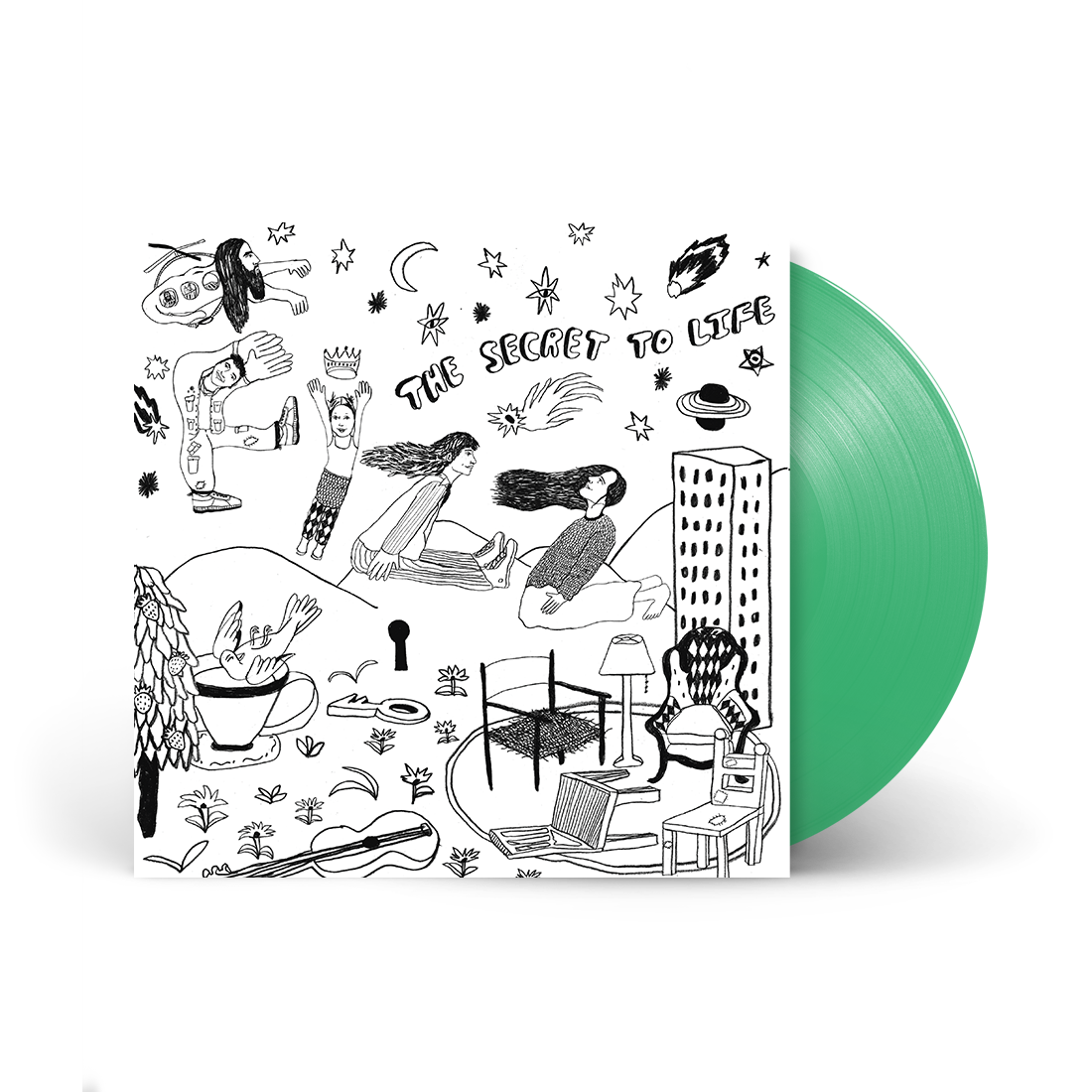 Exclusive The Secret to Life "Colour in" LP { vinyl }