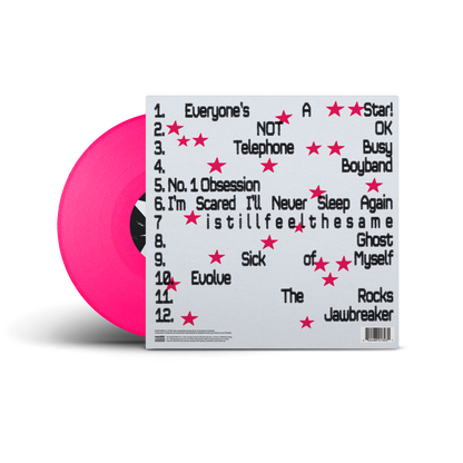 Everyone’s A Star! Exclusive Hot Pink Glitter Vinyl { vinyl }