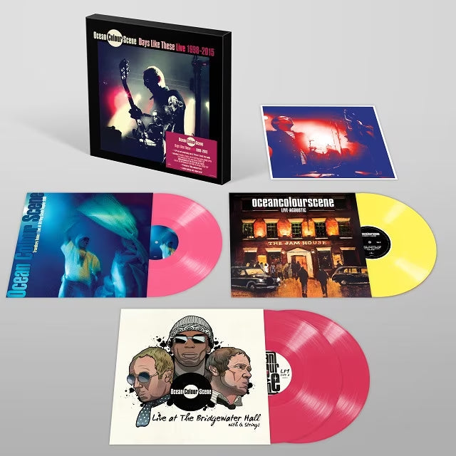Days Like These – Live 1998 -2015: Colour Vinyl 4LP & Signed Print { vinyl }