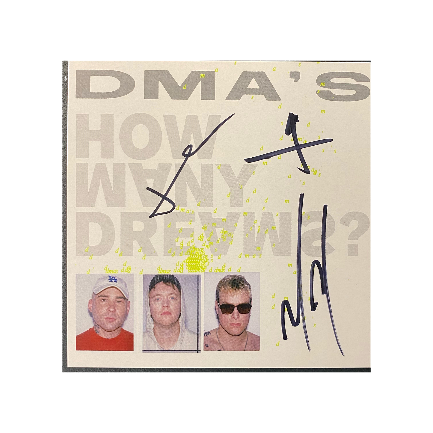 How Many Dreams? Signed Art Card { vinyl }