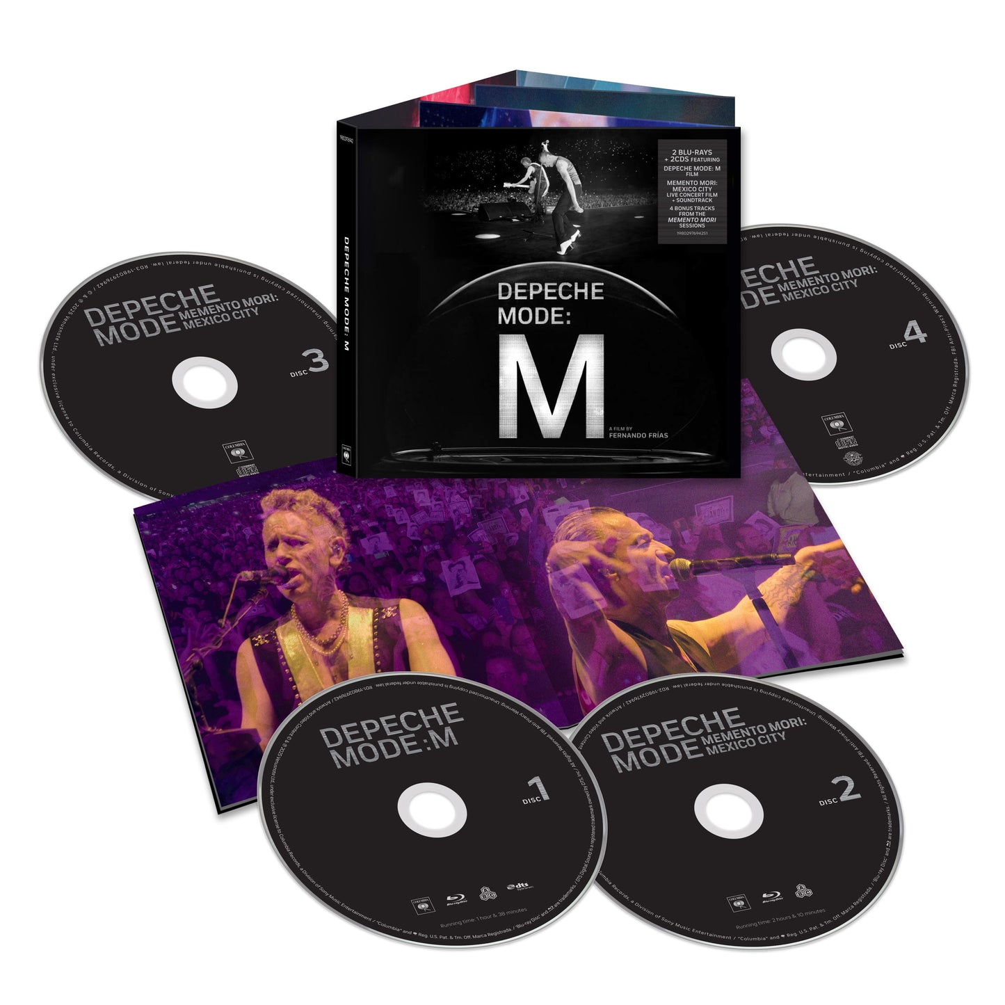 Depeche Mode - M: 2CD/2BLURAY { vinyl }