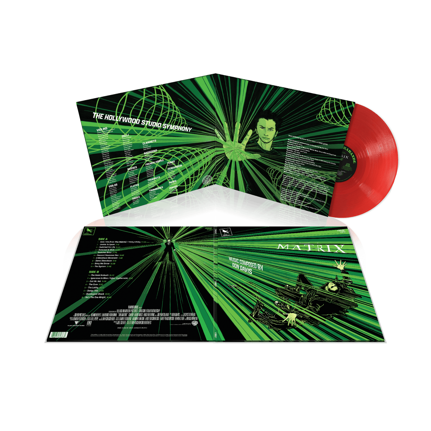 The Matrix - Original Motion Picture Score (Expanded Edition): Limited Translucent Red Vinyl LP { vinyl }