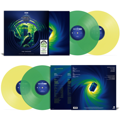 Doctor Who - The Crusade: Translucent Green & Yellow Vinyl 2LP { vinyl }