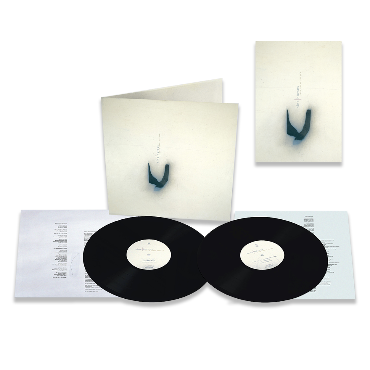 Snow Borne Sorrow: Vinyl 2LP + Nine Horses Print Signed by Chris Bigg { vinyl }