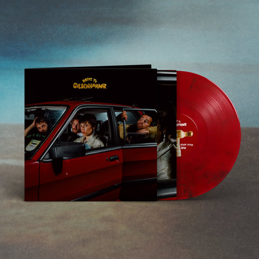 Drive To Goldenhammer "Red Car” Store Exclusive Edition Gatefold Vinyl { vinyl }
