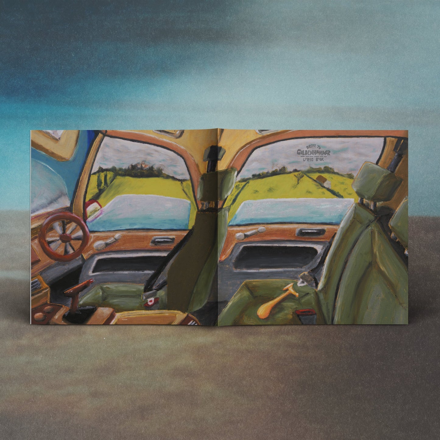 Drive To Goldenhammer "Red Car” Store Exclusive Edition Gatefold Vinyl { vinyl }