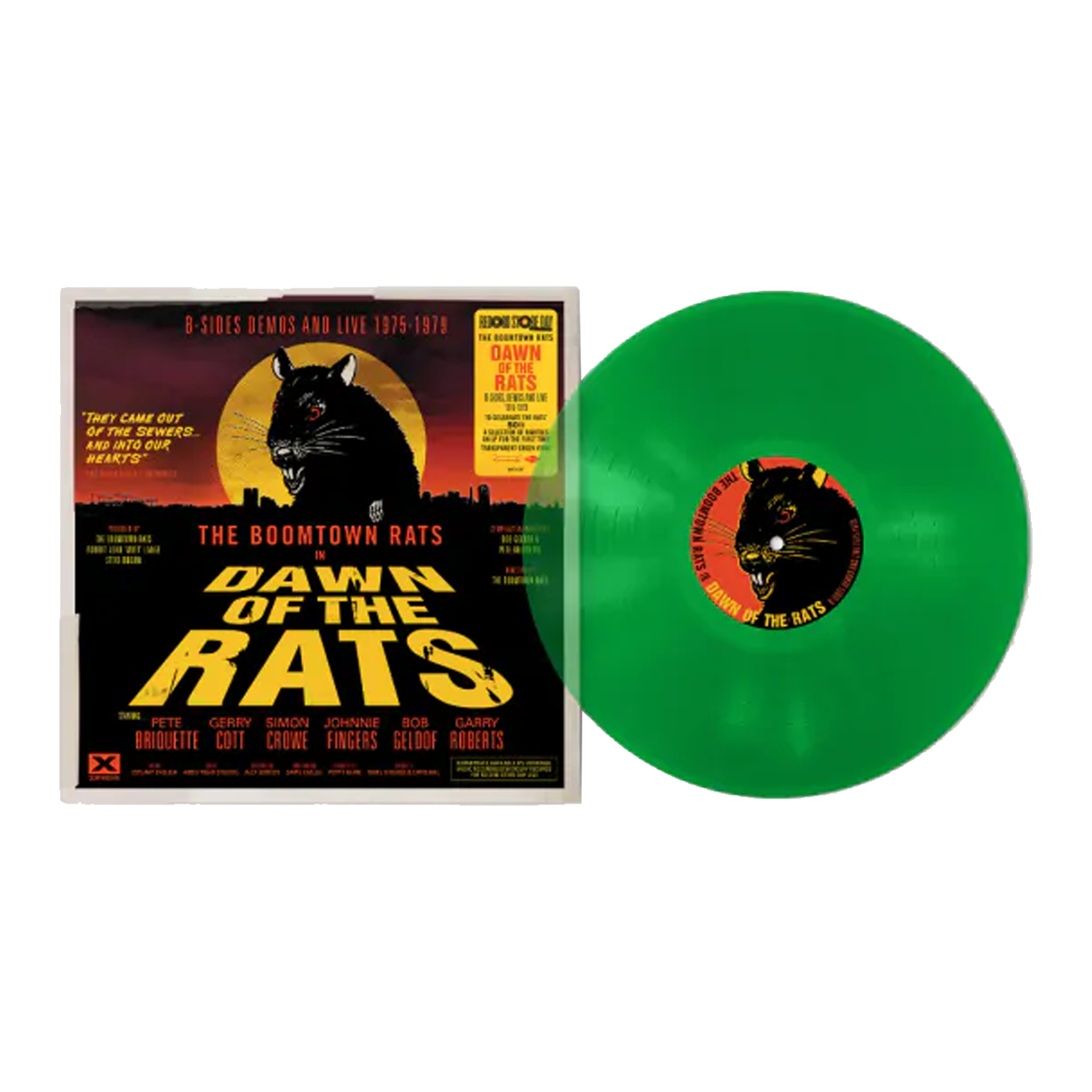 Dawn Of The Rats: B-Sides, Demos And Live 1975-1979 (RSD25): Translucent Green Vinyl LP { vinyl }