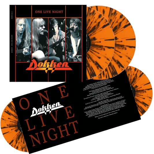 Dokken - One Live Night Orange Vinyl LP { vinyl }