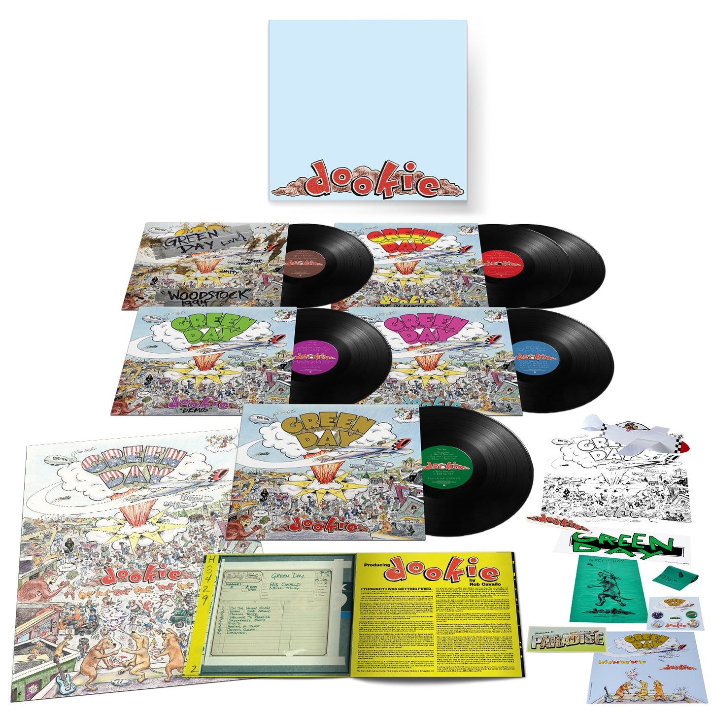 Dookie (30th Anniversary): Deluxe Edition 6LP Vinyl Box Set { vinyl }