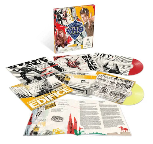 Doctor Who - Pest Control & The Forever Trap: Translucent Red & Yellow Vinyl 6LP { vinyl }
