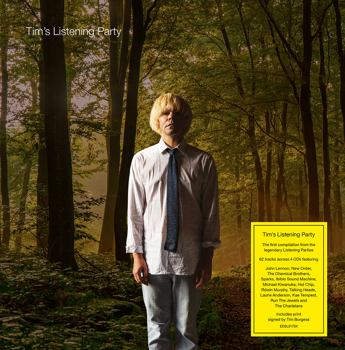 Tim's Listening Party: Signed Deluxe Packaging 4CD { vinyl }
