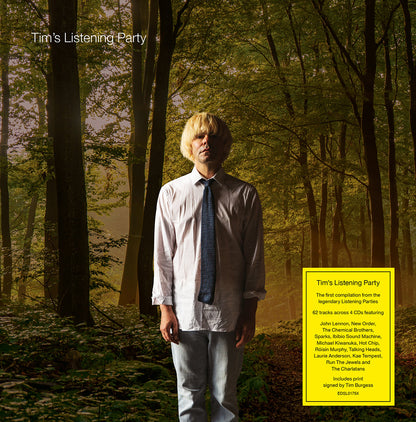 Tim's Listening Party: Signed Deluxe Packaging 4CD { vinyl }