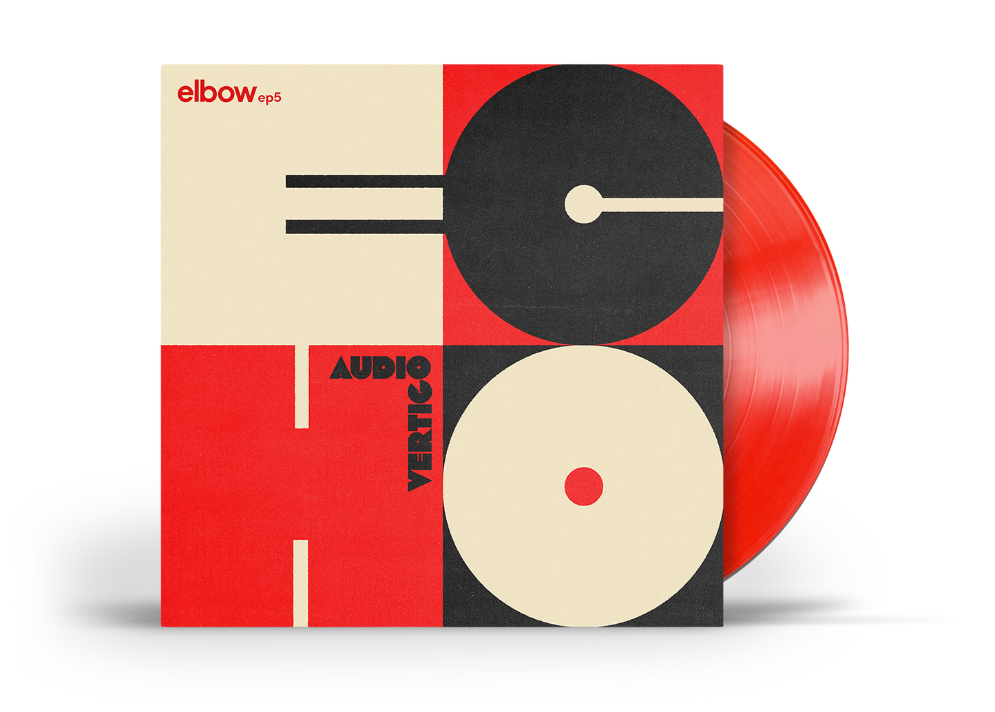 AUDIO VERTIGO ECHO elbow EP5 - 12" Store Exclusive Red Vinyl { vinyl }