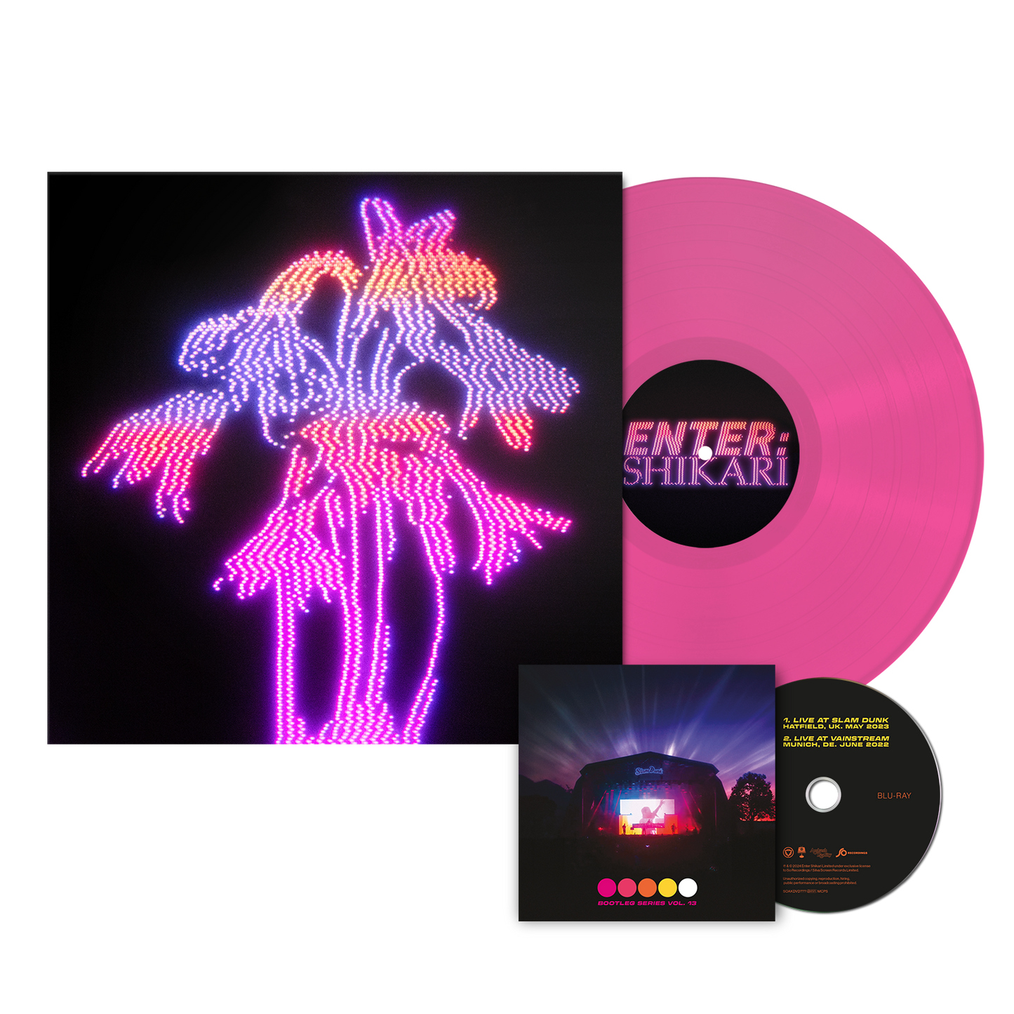 Dancing On The Frontline: Transparent Neon Pink Vinyl LP + Blu-Ray { vinyl }